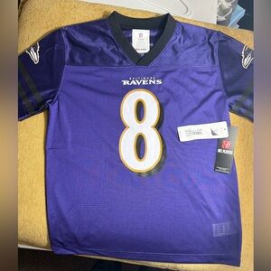 NFL Team Apparel Licensed Lamar Jackson Jersey NWT